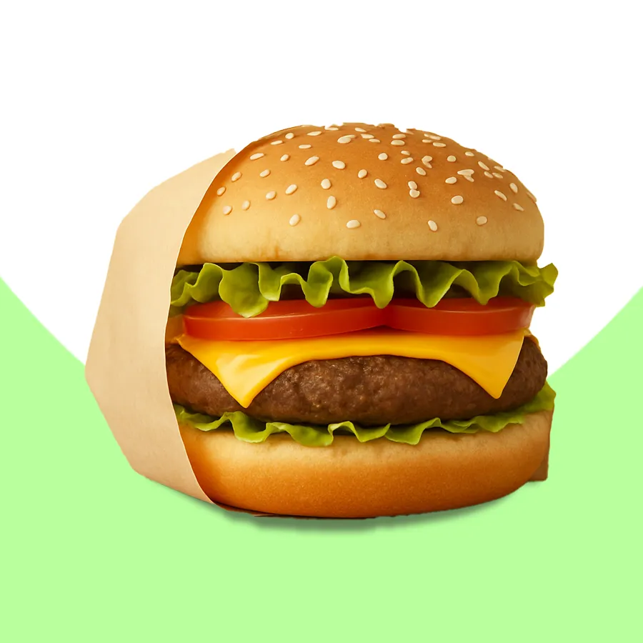 Kraft Burger Sleeve