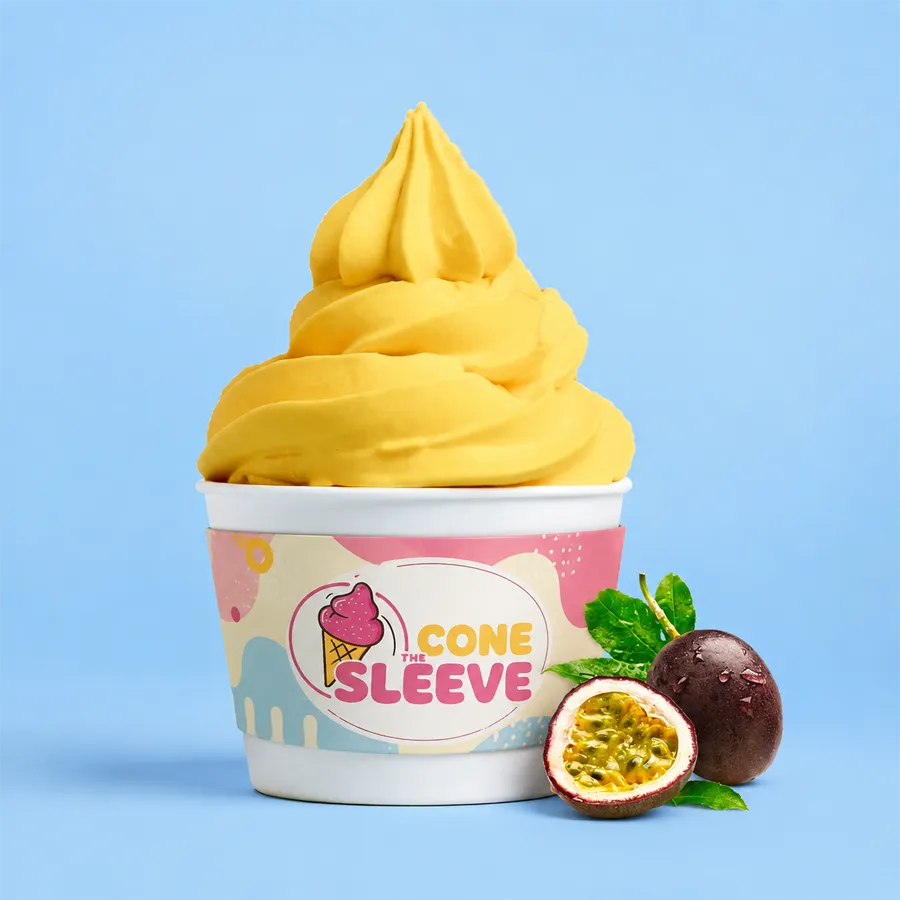 Ice Cream Portion Cup Sleeves