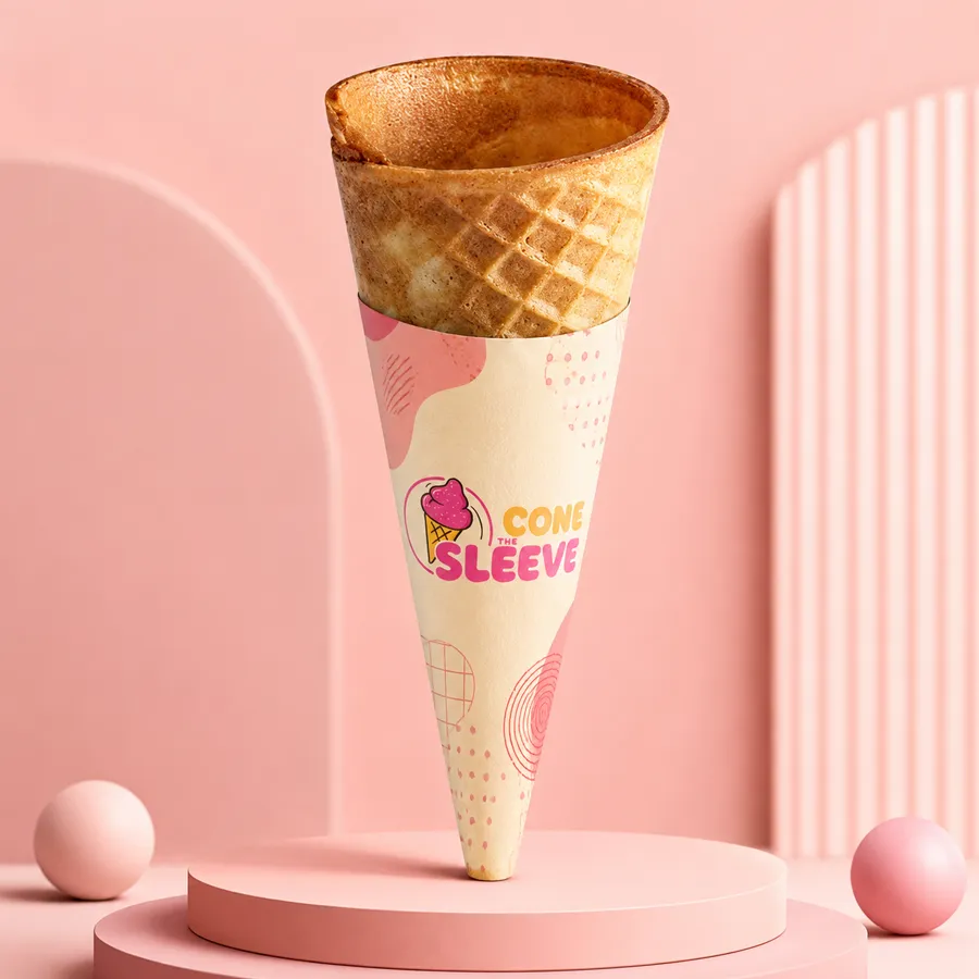 Dutch Treat Ice Cream Sugar Cone