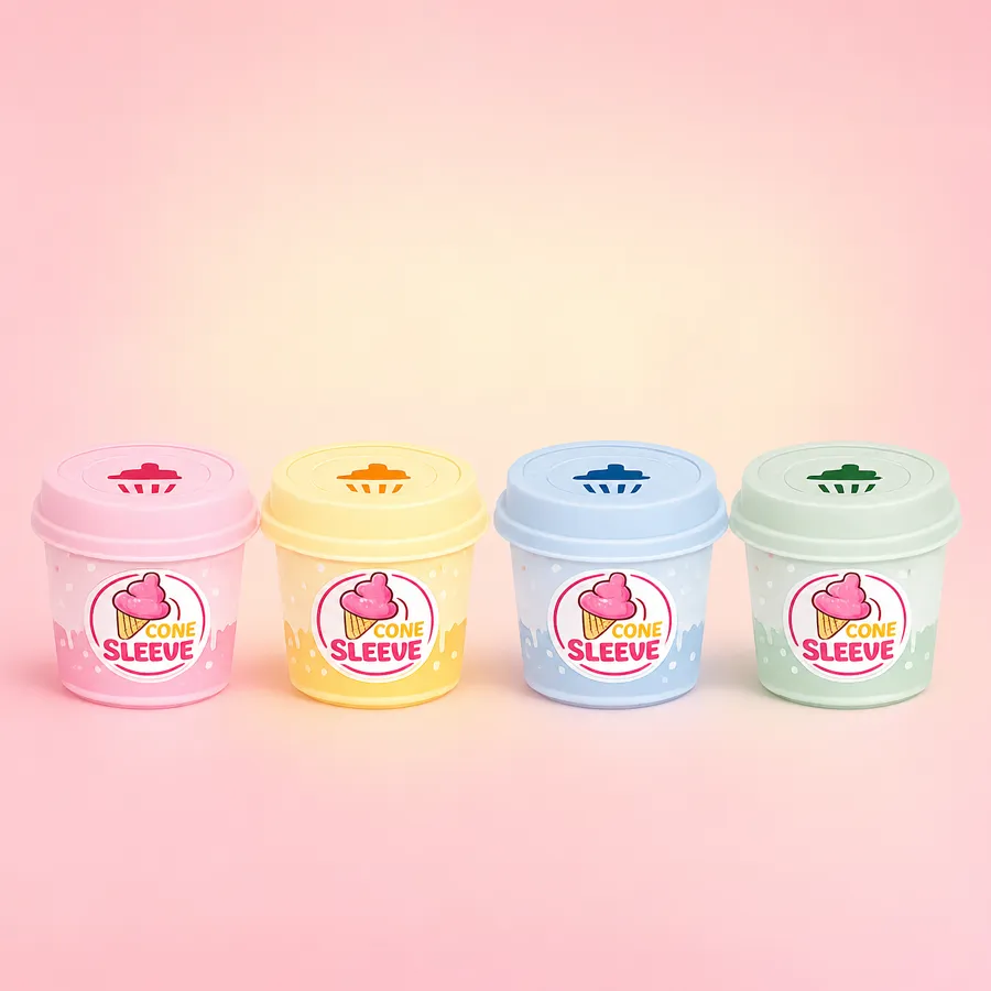 Ice Cream Cup Packaging Sets