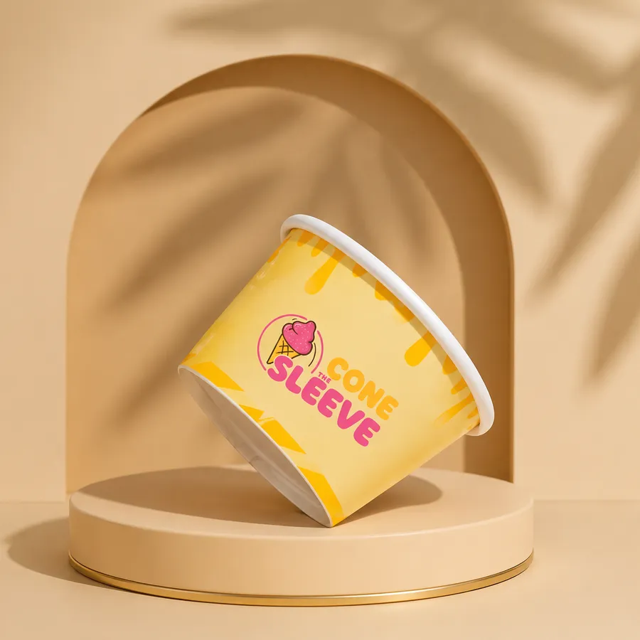 Ice Cream Cup Sleeves for Catering