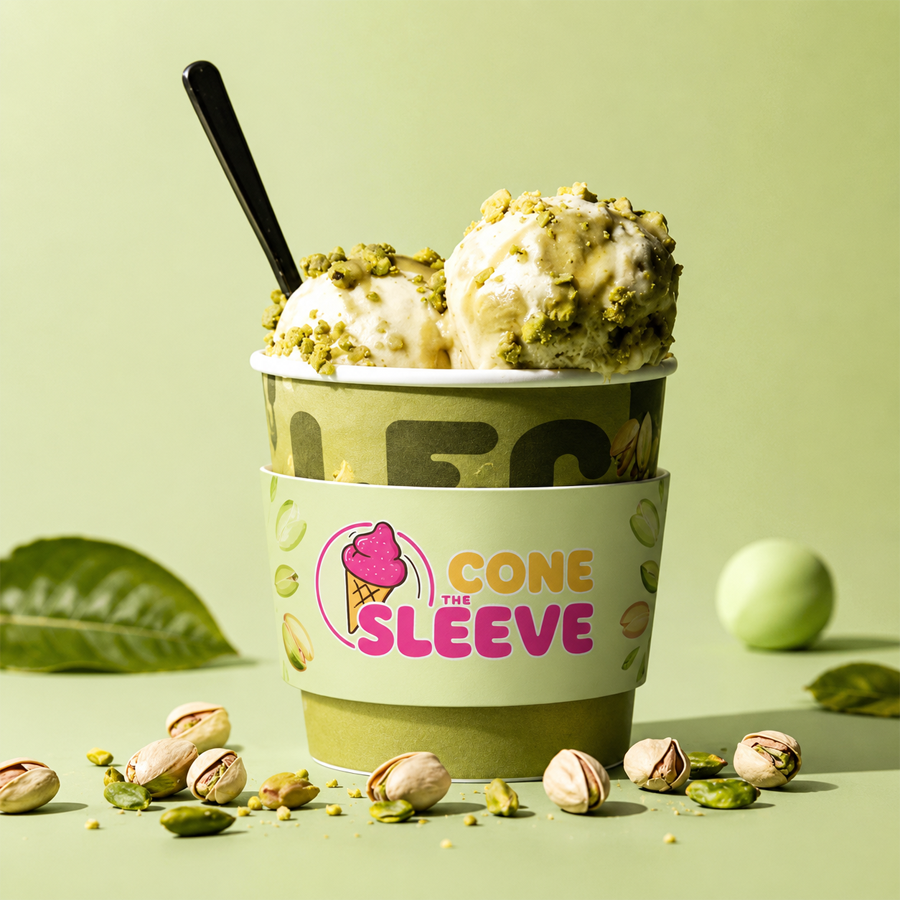 Ice Cream Cup Sleeves for Wholesale Supply