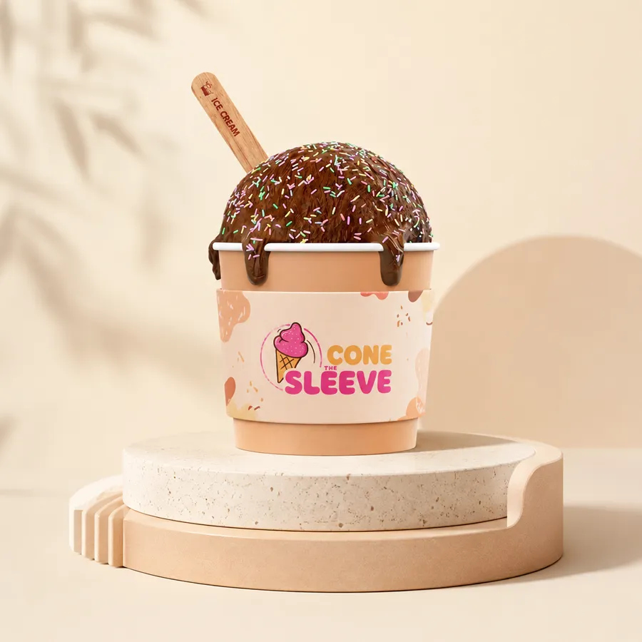 Ice Cream Cup Sleeves