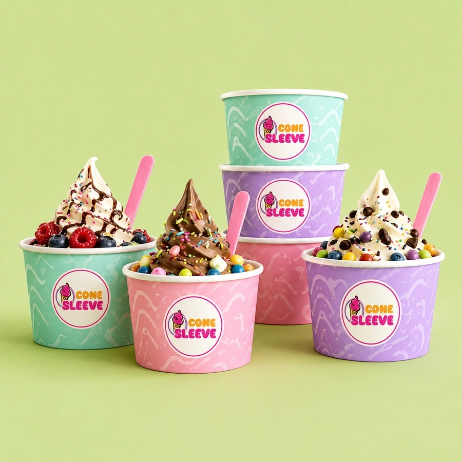 Ice Cream Cups for Dessert Shops