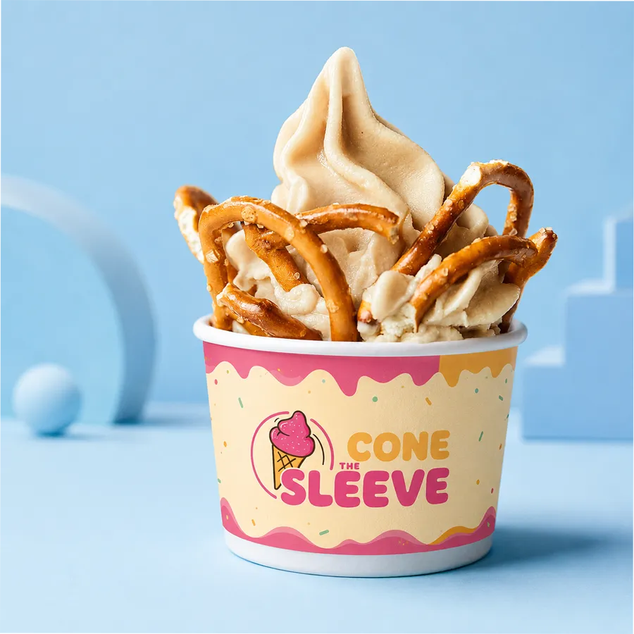 Ice Cream Serving Cup Sleeves
