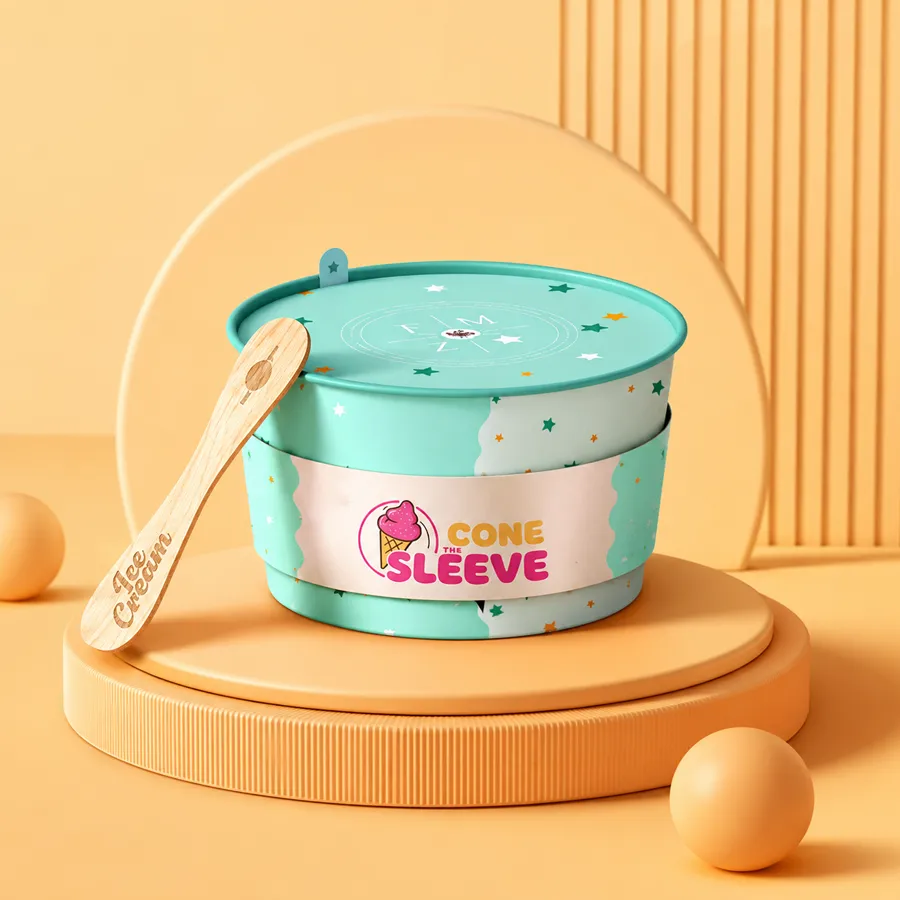 Small Ice Cream Cup Sleeves